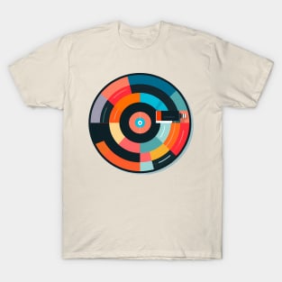 Music Everywhere - Vinyl Record T-Shirt